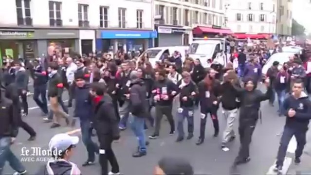 Mouvement lycéen : heurts entre manifestants et forces de l'ordre