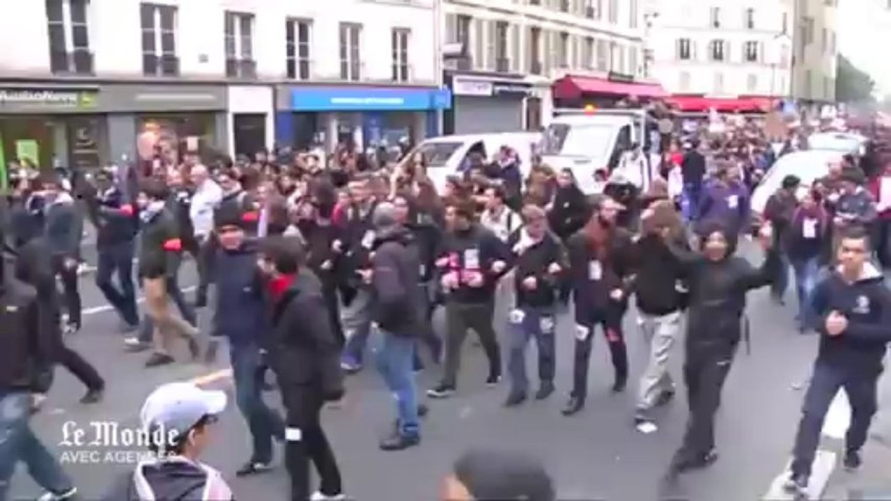 Mouvement lycéen : heurts entre manifestants et forces de l'ordre