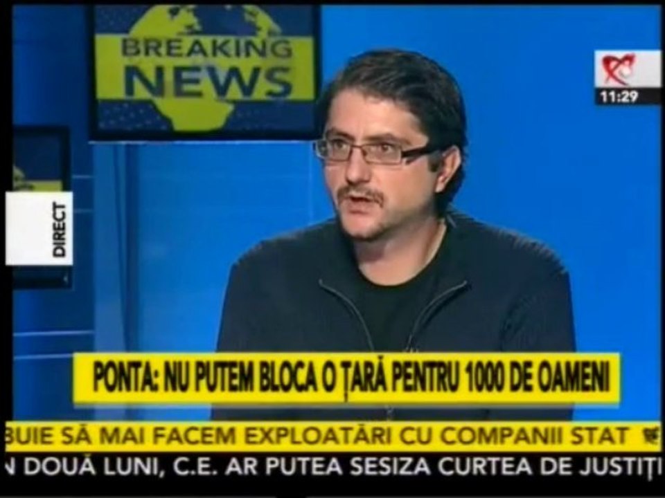 Costi Rogozanu despre MANIPULARILE lui PONTA si BASESCU legat de PROTESTELE anti-RMGC si Chevron