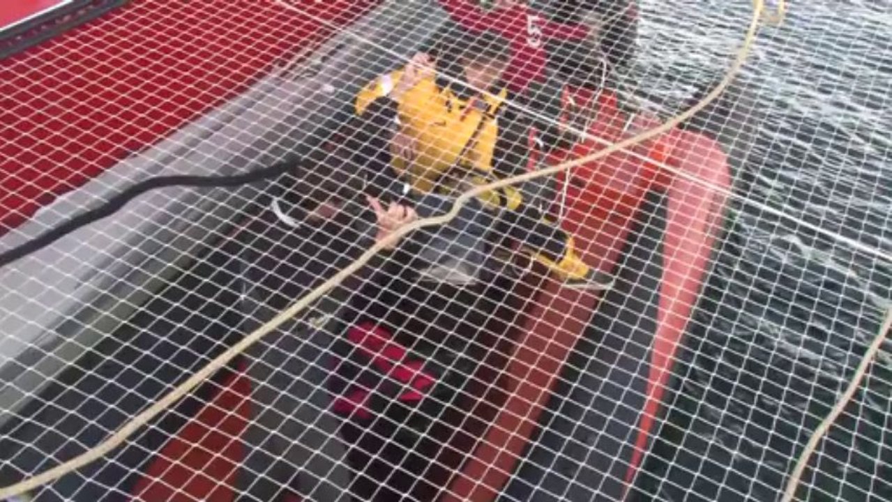 Thomas Coville et Sodebo sont arrivés à Brest: début du stand-by