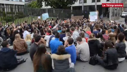 Saint-Brieuc. 400 lycéens solidaires de la jeune Leonarda