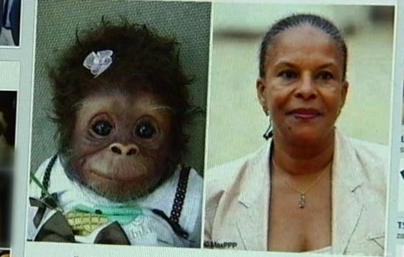 ZAPPING ACTU DU 18/10/2013 - Une candidate du FN compare Christiane Taubira à un singe
