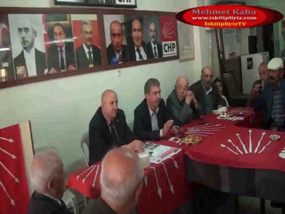 İskilip Kurban Bayramı Chp partisinde bayramlaşma 2013