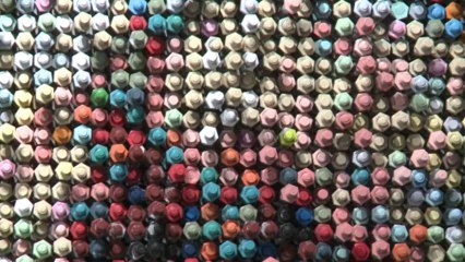 London artist creates major works from tiny objects