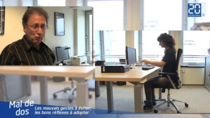 Prendre soin de son dos au boulot: Les conseils d'un ostéo