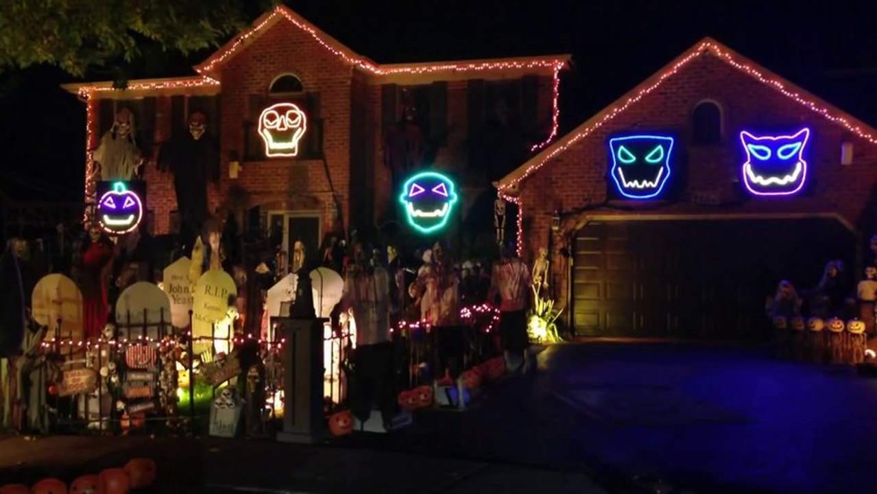 Awolnation ‘Sail’ Halloween Light Show Music Video !!