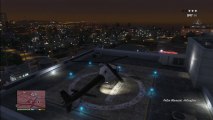 GTA 5 stealing the police helicopter from the police station