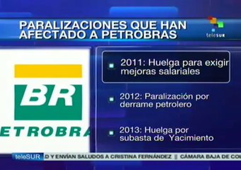 Paros convocados por trabajadores de PetroBras en años anteriores