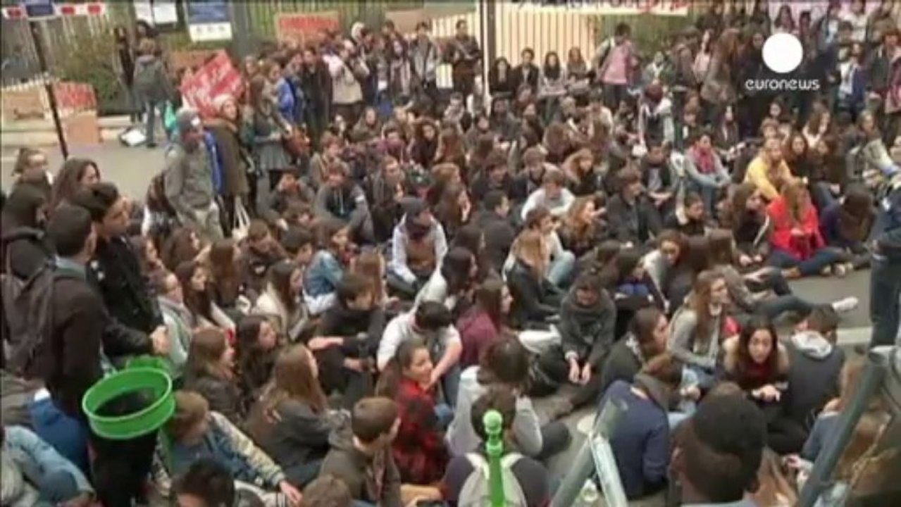 Nouvelle manifestation lycéenne en soutien à Leonarda