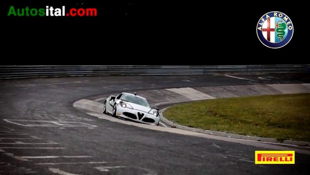 L’Alfa Romeo 4C bat le record du Nurburgring - Autosital
