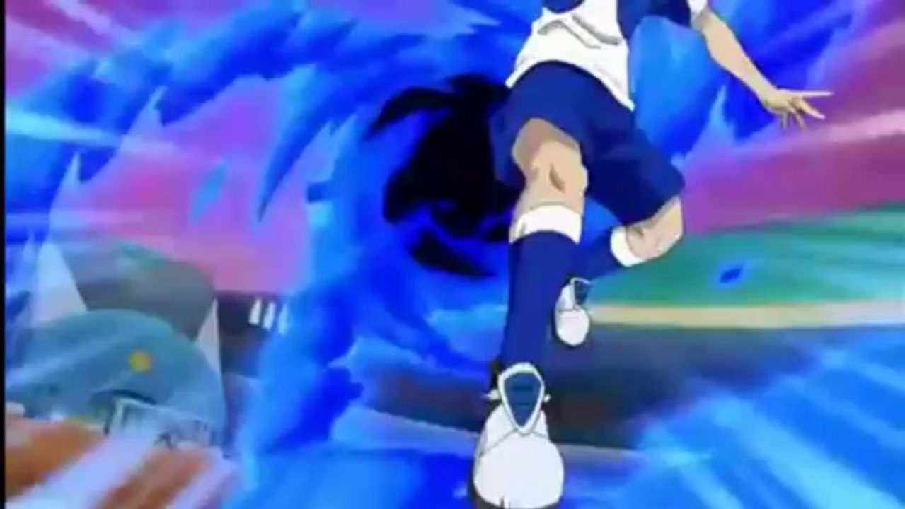 inazuma eleven go galaxy 22 espada bicicleta vs nueva tecnica