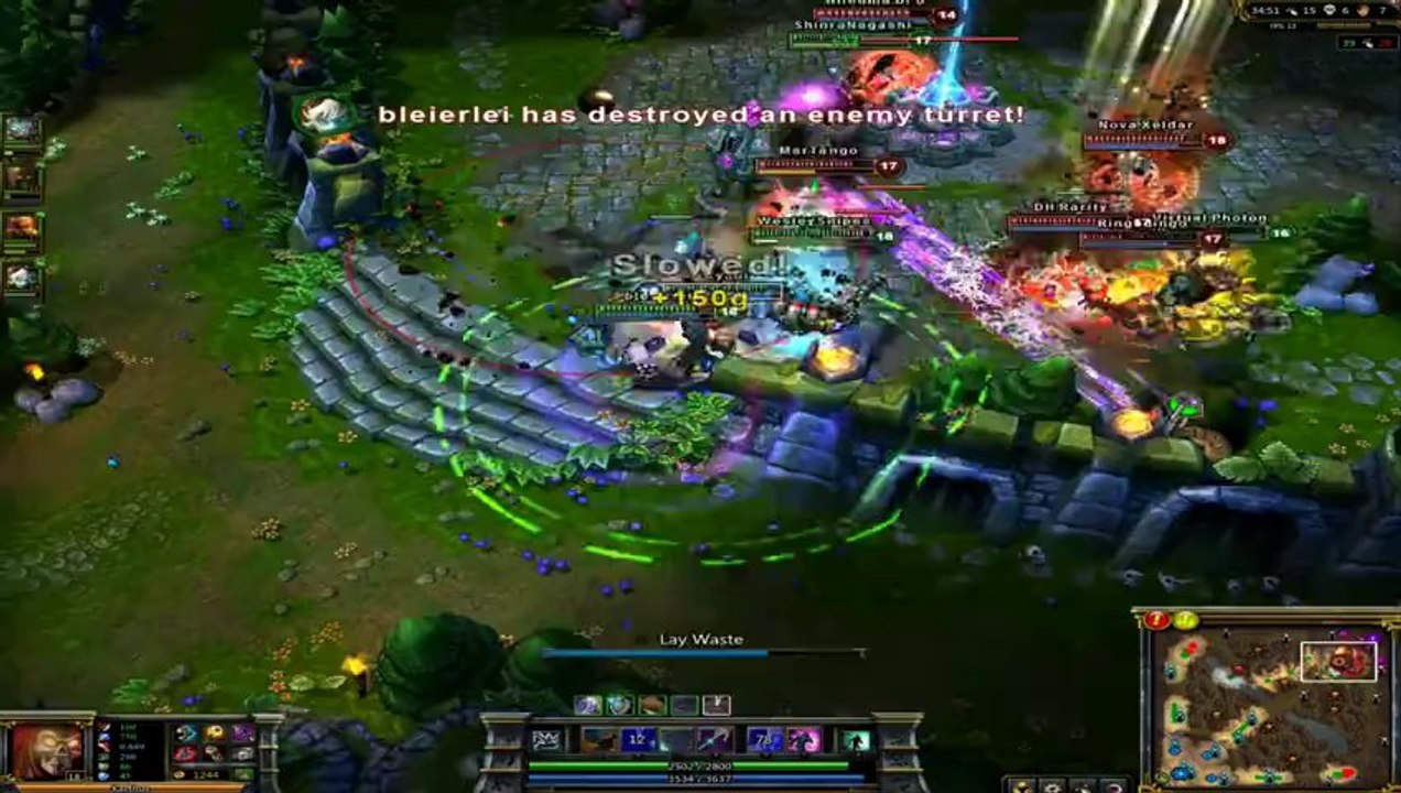 LOL FUN - Karthus ultimate pentakill - league-of-legends