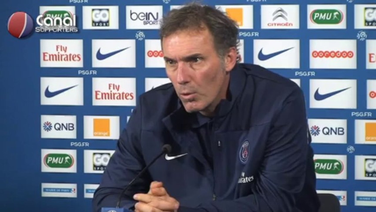 PSG / Bastia : Conférence de presse de Laurent Blanc