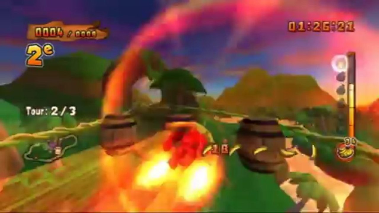 Donkey Kong : Jet Race - Défis de Candy - Niveau 4 - Défi #29 : Corrige tous les Kremlings !