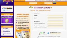 Comment s'inscrire à Cash Cadeaux ?