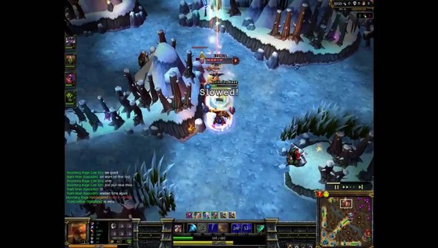 LOL FUN - lee sin 1st blood imba - league-of-legends