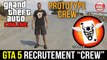 GTA 5 // Recrutement de mon crew: 