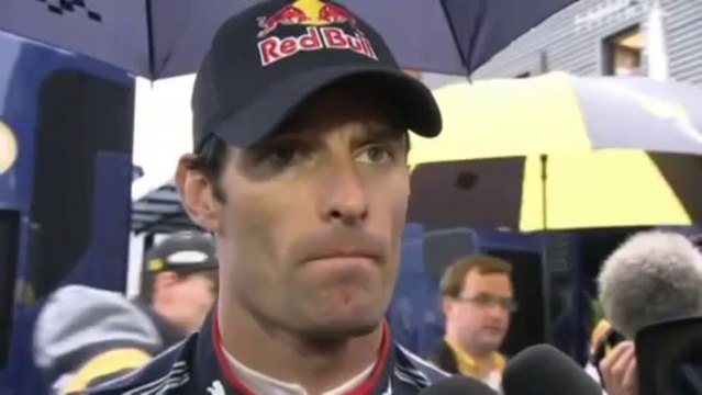 BBC F1 2010: Mark Webber post race interview (2010 Belgian Grand Prix)