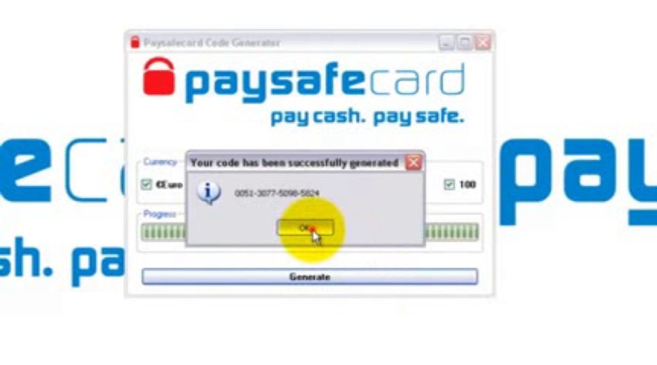 ▶ Générateur De Code PaySafeCard [lien description] (Octobre 2013)