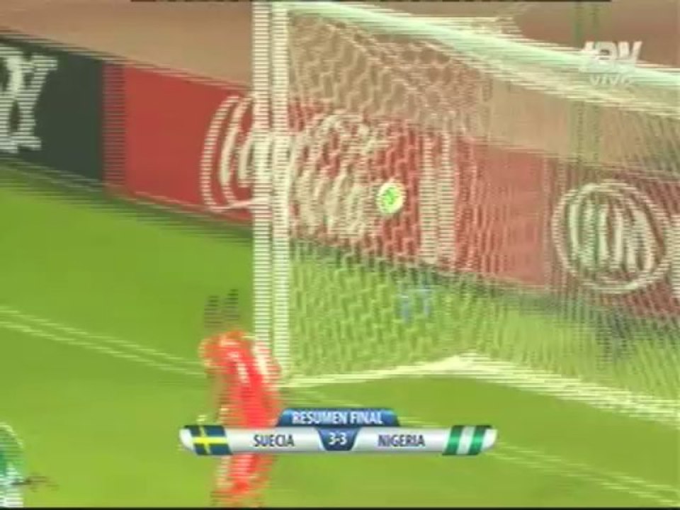 Suecia Vs Nigeria 3-3, Mundial Sub 17, 2013
