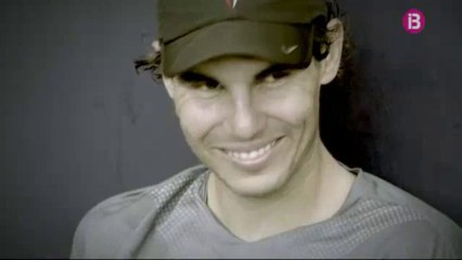 Rafael Nadal Interview during his practice in Manacor (22-10-2013)