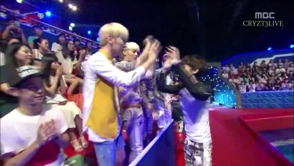 [Sub Esp] 130830 (Minho Cut) Star Diving Show Splash