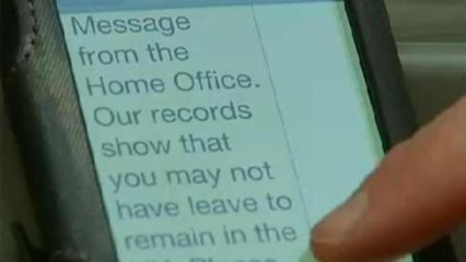 UK sends mass anti-immigration text messages