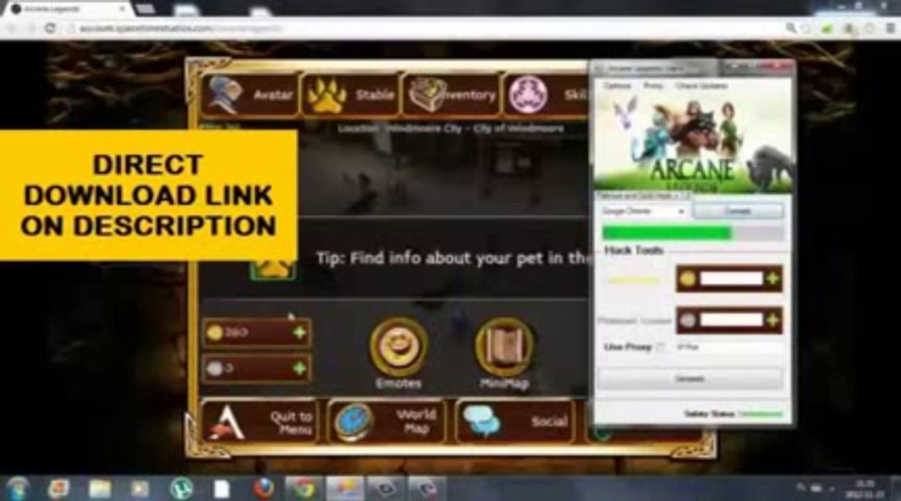 ARCANE LEGENDS Hack * Pirater [Link In Description] 2013 - 2014 Update