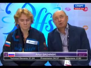 Artur Gachinski - Skate America 2013 - SP