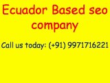 SEO Services Ecuador, Video - Guaranteed Page 1 Rankings|Call:( 91)-9971716221