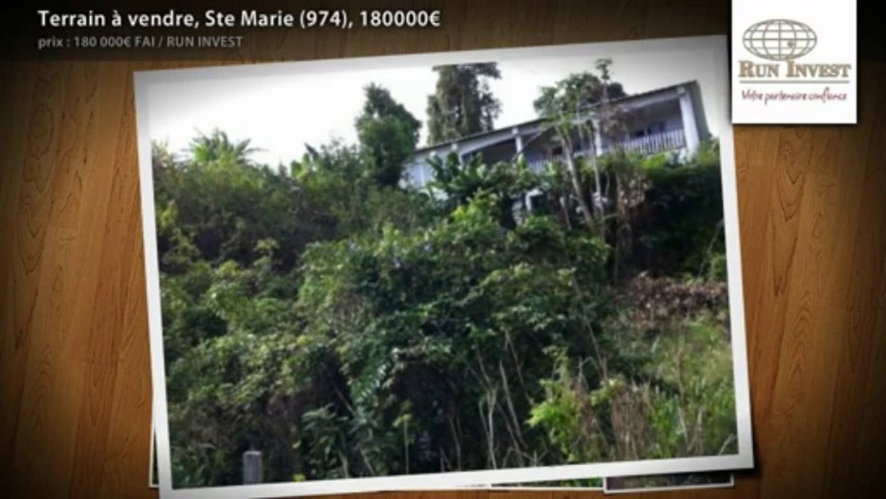 Terrain à vendre, Ste Marie (974), 180000€