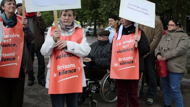 Maubeuge : Une manifestation contre la misère avec ATD Quart monde