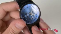 Skagen Titanium Black & Blue Multifunction 809XLTBN - review by DiscountShop