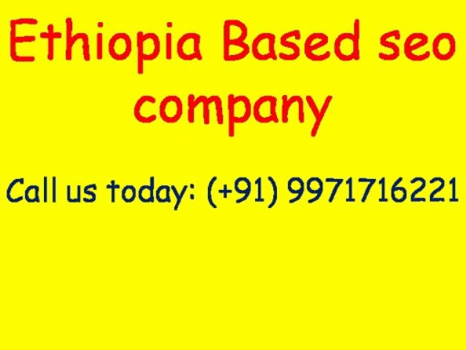 SEO Services in  Ethiopia | Video - Guaranteed Page 1 Rankings | Call:(+91)-9971716221