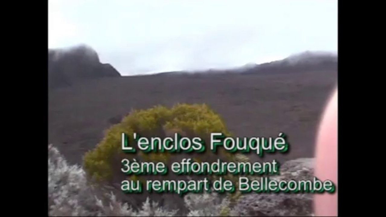 Le volcan : Piton de la Fournaise.