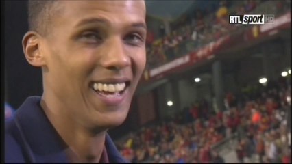 Stromae et les Diables Rouges  au Stade Roi Baudouin