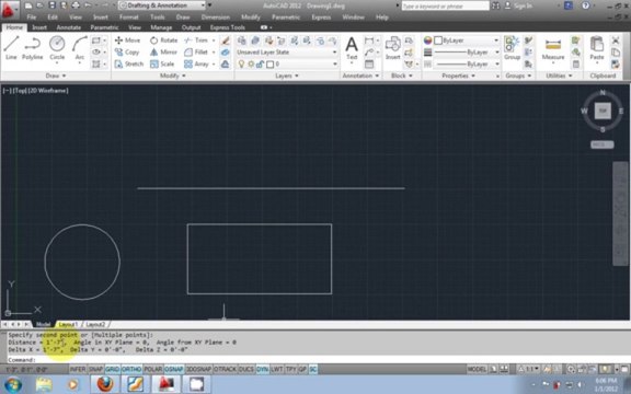 AutoCAD 2012 urdu tutorial pt5- Grips and units By MNRAQ