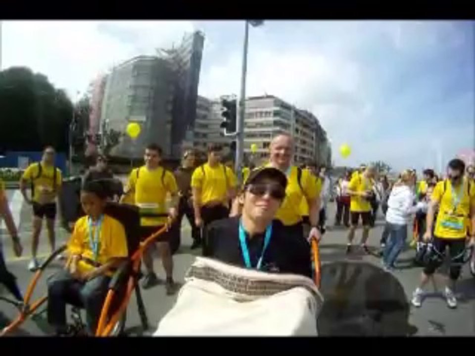 Le semi-marathon de Geneve-Edition 2013- Equipe défi Joelette-Courir Ensemble
