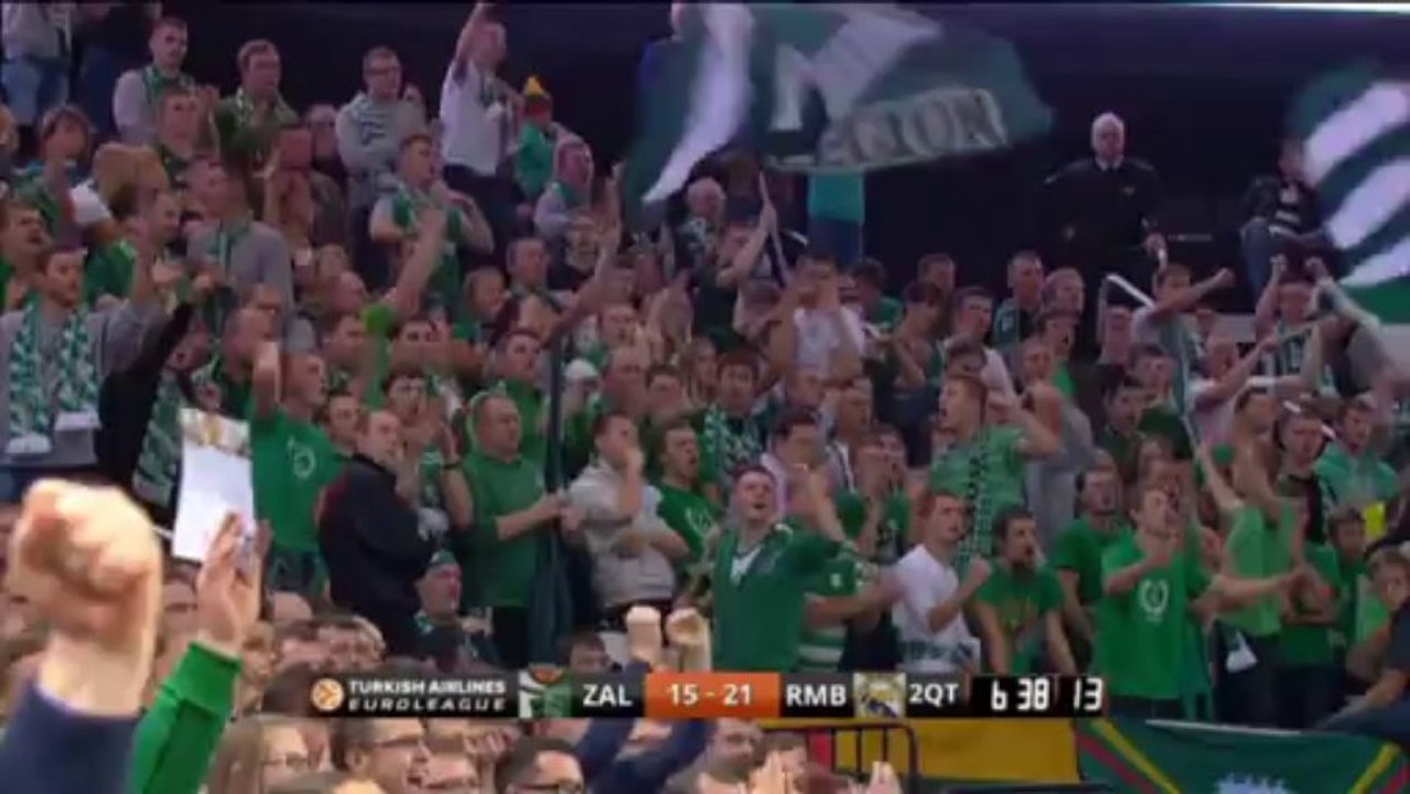 Zalgiris Kaunas 63-83 Real Madrid, gruppo B