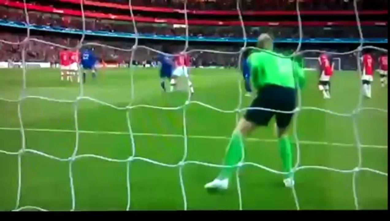 Cristiano Ronaldo Free Kick Vs Arsenal Champions League 2009 Semifinals