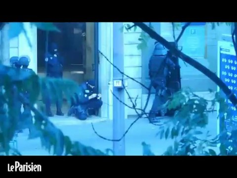 Prise d'otage dans une banque CIC de Paris