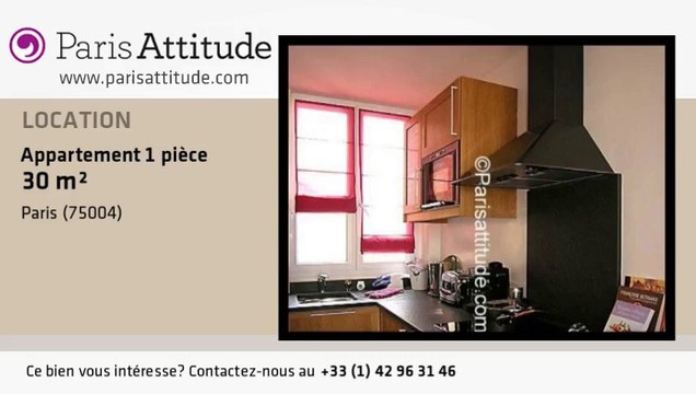 Appartement Studio à louer - Place des Vosges, Paris - Ref. 1461