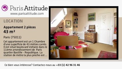 Appartement 1 Chambre à louer - Voltaire, Paris - Ref. 5040