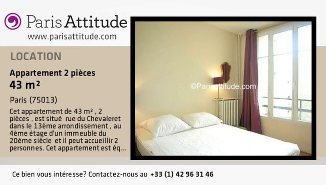 Appartement 1 Chambre à louer - Bibliothèque François Mitterrand, Paris - Ref. 7240