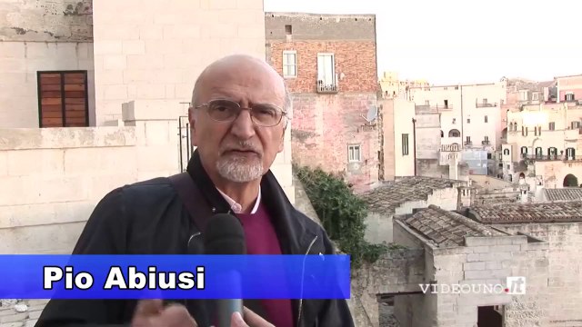 Ponte di ferro nei Sassi di Matera
