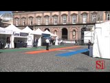 Napoli - Prevention Race, maxi ospedale da campo in piazza -2- (18.10.13)