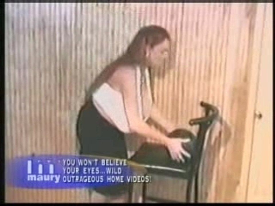 The Big Boob Woman Performs