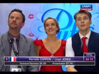 Pernelle Carron & Lloyd Jones - Skate America 2013 - SD