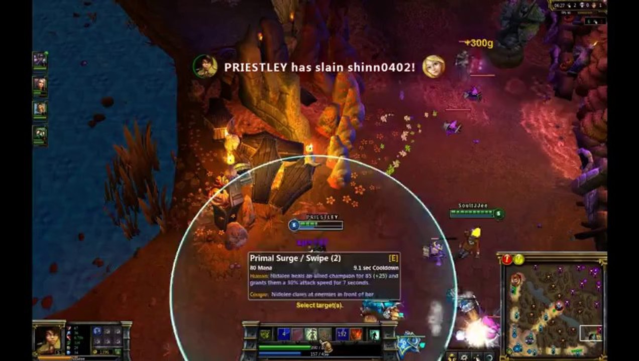 LOL FUN - Do not laught of a nidalee - league-of-legends