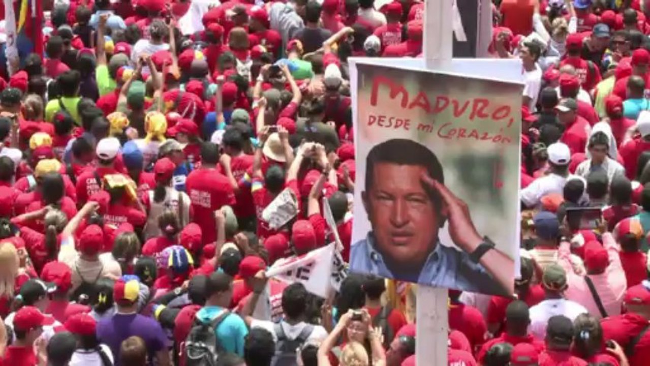 Venezuela President Nicolas Maduro marks six months in power